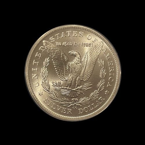 Back Silver Dollar