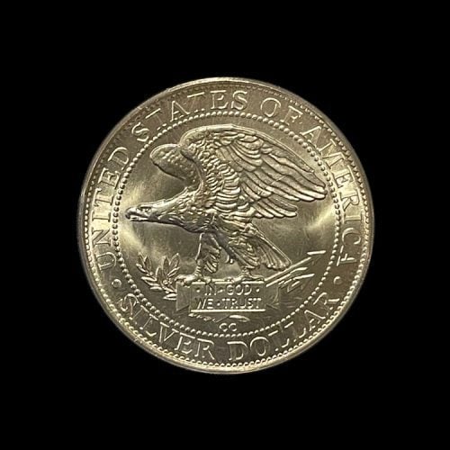 Back Silver Dollar